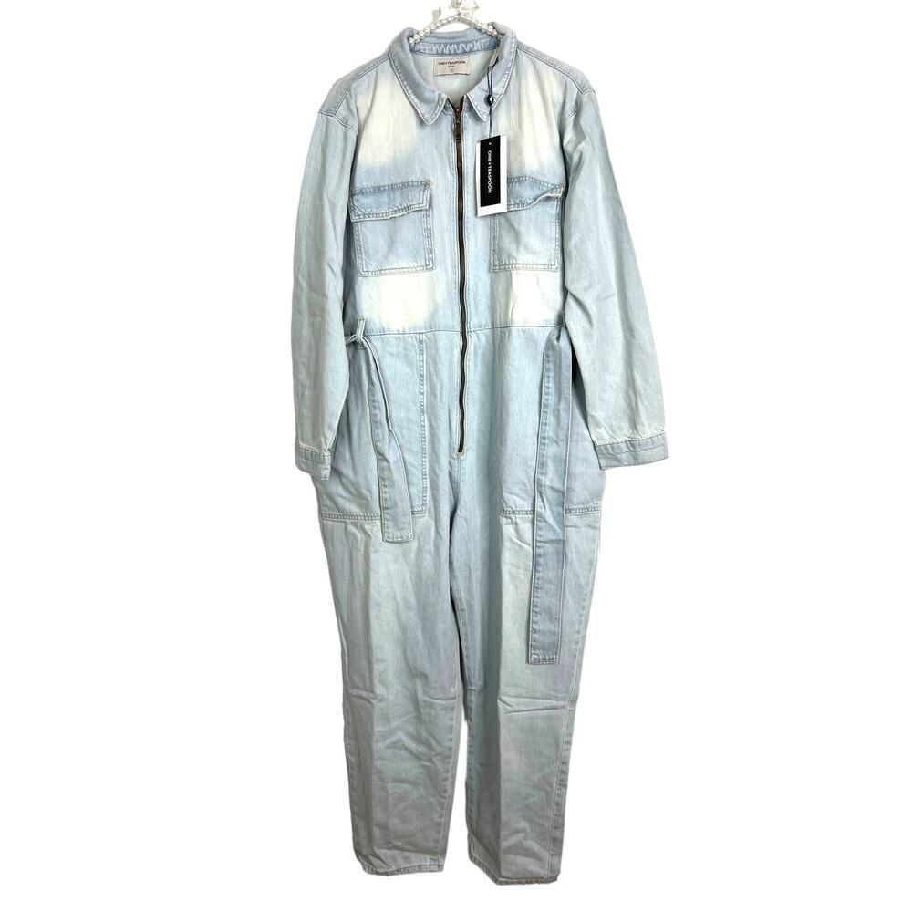 One Teaspoon Angel Blue Claudia Overall Nwt Size Xl